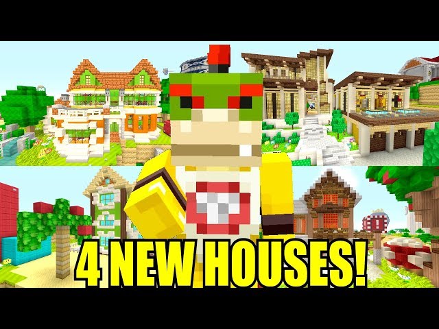 Minecraft Nintendo Fun House 4 Brand New Houses Insane 422 دیدئو Dideo