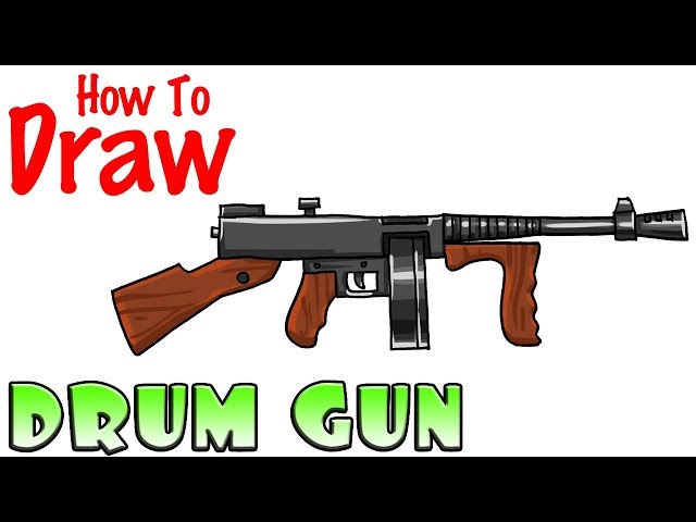 How To Draw The Drum Gun Fortnite دیدئو Dideo