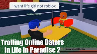 Roblox Exploiting 90 Trolling Online Daters In Roblox دیدئو Dideo - using admin commands to troll online daters with weird roblox