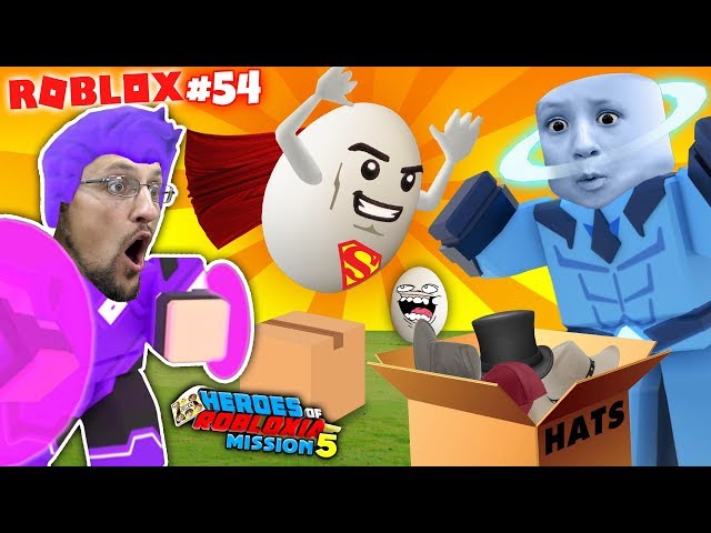 Egg Super Heroes Of Robloxia Unboxia Fgteev Roblox 54 دیدئو Dideo