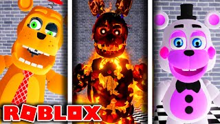 New Funtime Foxy Circus Baby Lolbit And More In Roblox Fnafverse دیدئو Dideo - animatronic world roblox lolbit