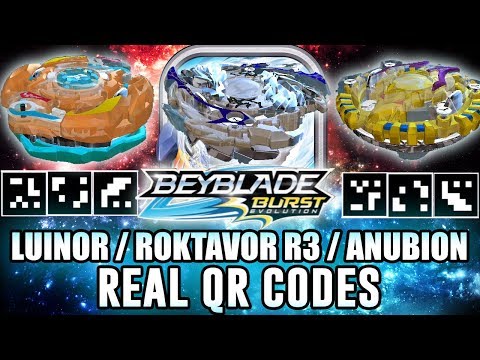 Qr Codes Luinor L2 Roktavor R3 Anubion A2 Beyblade Burst App Qr Codes Ø¯ÛŒØ¯Ø¦Ùˆ Dideo