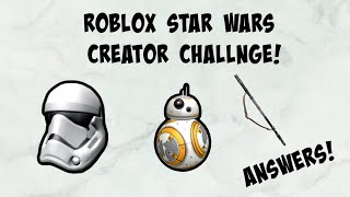 Roblox Star Wars Creator Challenge How To Get The Stormtrooper Helmet Bb 8 And Rey S Staff دیدئو Dideo - roblox creator challenge star wars