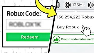 Enter This Roblox Promo Code For Robux 2020 1 000 000