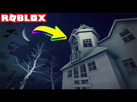 Building A Haunted House In Bloxburg Roblox Halloween دیدئو Dideo