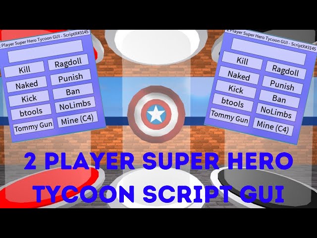Op 2 Player Super Hero Tycoon Admin Gui Funciona Btools Fe Ban Fe Kick Fe E Muito Mais دیدئو Dideo - roblox kick script gui 2019