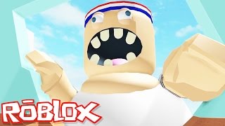Roblox Adventures Escape The Gym Obby Escaping The Giant Evil Fat Guy دیدئو Dideo - escape space obby roblox