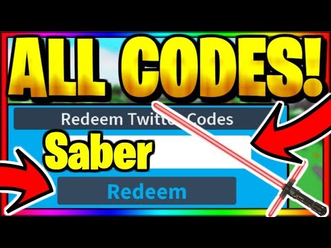 All Op Working Codes Roblox Saber Simulator دیدئو Dideo