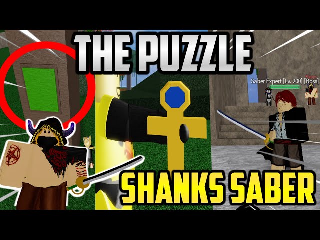How To Get Shanks Saber Secret Puzzles In Blox Piece دیدئو Dideo