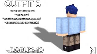 10 Awesome Cheap Roblox Outfits دیدئو Dideo - cool free outfits roblox