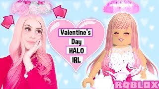 I Made A Royale High Valentine S Day Halo In Real Life Roblox