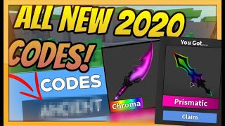 Godly Knife Codes All New Murder Mystery 3 Codes Free Godly 2020 Roblox دیدئو Dideo - roblox arsenal codes april