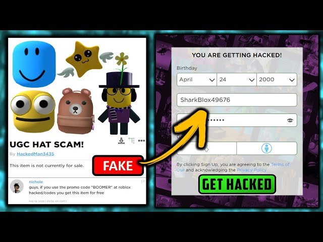 Don T Fall For This Fake Roblox Ugc Hat Scam دیدئو Dideo