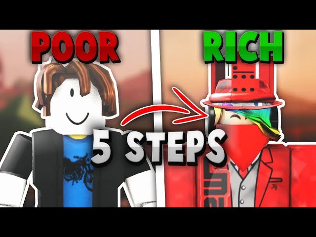 Poor To Rich Roblox 5 Steps To Get Rich Linkmon99 S Guide To Roblox Riches 5 دیدئو Dideo