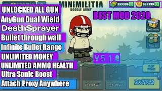 Mini Militia V5 1 0 Hack Mod Apk Unlimited Money Ammo Health Boosts Unlimited Everything دیدئو Dideo
