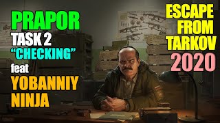 Prapor Task 2 Checking Escape From Tarkov Feat Yobanniy Ninja Aka Cheapskate دیدئو Dideo