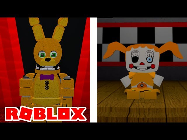How To Get Spring Bonnie And Plush Baby In Roblox Ultimate Custom