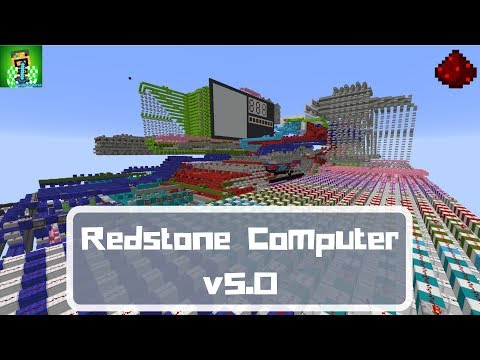 Minecraft Computer Engineering Quad Core Redstone Computer V5 0 12k Sub Special دیدئو Dideo