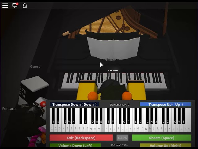 Roblox Piano Billie Eilish Ocean Eyes Full Notes In The Description دیدئو Dideo
