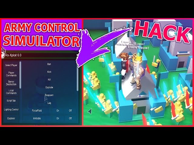 New Roblox Army Control Simulator Script Hack 2018 Hack Script Exploit Free Best Hack 2018 دیدئو Dideo