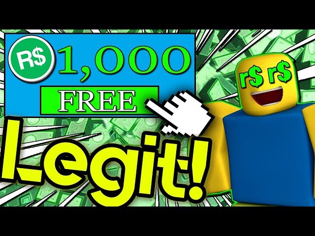 Legit How To Get Free Robux 2019 Earn Free Robux Fast