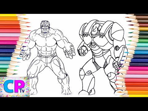 hulk vs iron man hulkbuster coloring pages  drawing of hulk