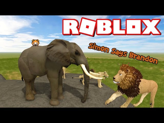 Roblox Wild Savannah Random Game Slot Testing A Elephant Simon