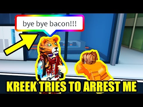 Kreekcraft Tries To Arrest Me Again Roblox Jailbreak Winter Update دیدئو Dideo - roblox jailbreak kreekcraft