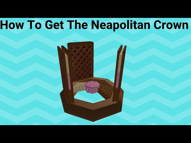 Promo Code How To Get Neapolitan Crown In Roblox Ice Cream Domino Crown دیدئو Dideo