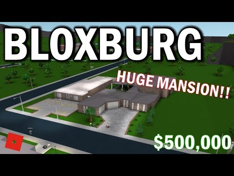 I Built A New Mansion Roblox Bloxburg دیدئو Dideo