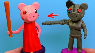 Making Piggy Roblox With Clay دیدئو Dideo