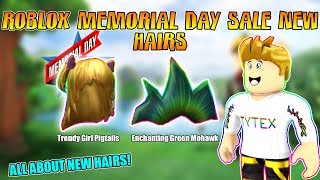 Sale New Hairs For Roblox Memorial Day Sale 2019 Roblox دیدئو