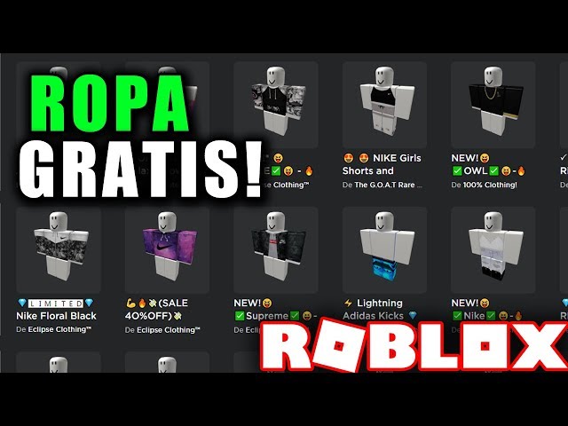 Como Conseguir Ropa Gratis En Roblox 2020 Sin Robux دیدئو Dideo - скачать roblox como tener ropa gratis sin robux 100