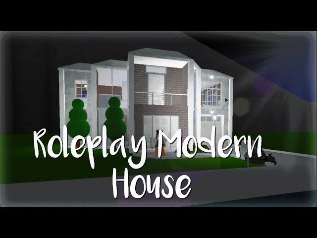 Bloxburg Roleplay Modern House 48k دیدئو Dideo