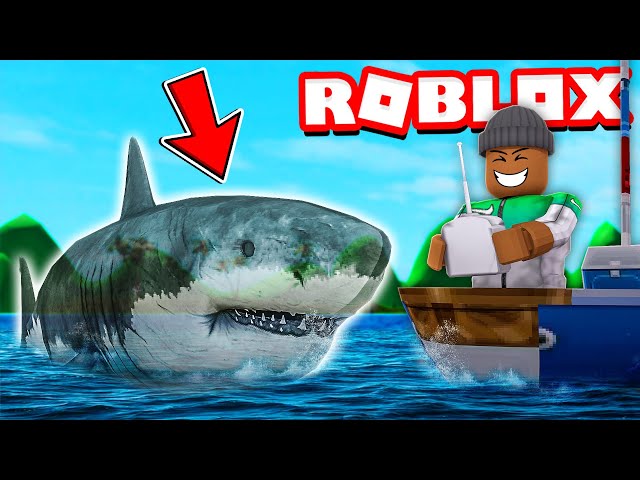 New Playing As A Scary Ghost Shark In Roblox Sharkbite