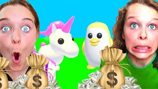 Kid Who Makes Most Money Wins In Adopt Me Roblox W The Norris
