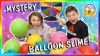 Mystery Balloon Slime Making Challenge We Are The Davises دیدئو