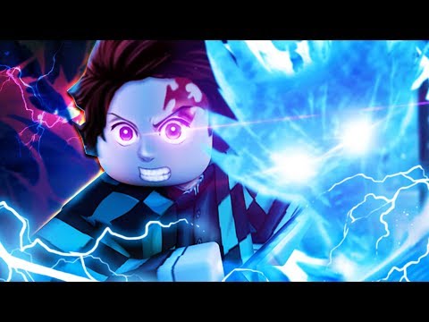 Thunder And Water Breathing In Demon Slayer Roblox دیدئو Dideo