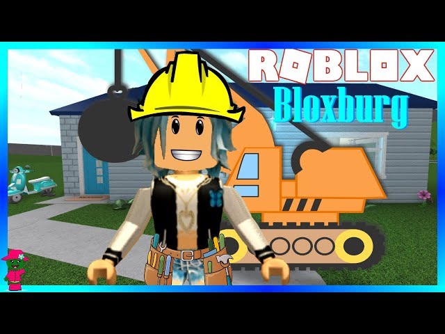 Bloxburg Home Demolition And Construction Roblox دیدئو Dideo