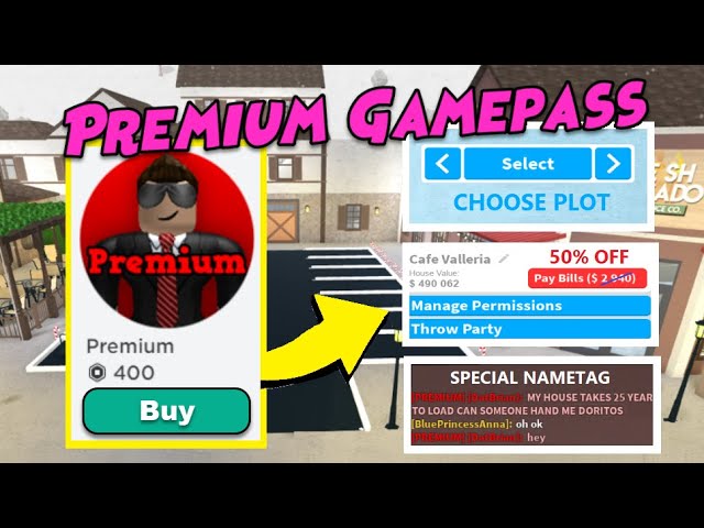 Bloxburg Premium Gamepass Review Is It Worth It Choose Plot