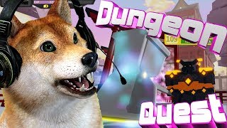 Roblox Dungeon Quest Wave Defence New Update Thor Hammer دیدئو Dideo - 3 samurai palace dungeon quest roblox dungeon roblox enemy