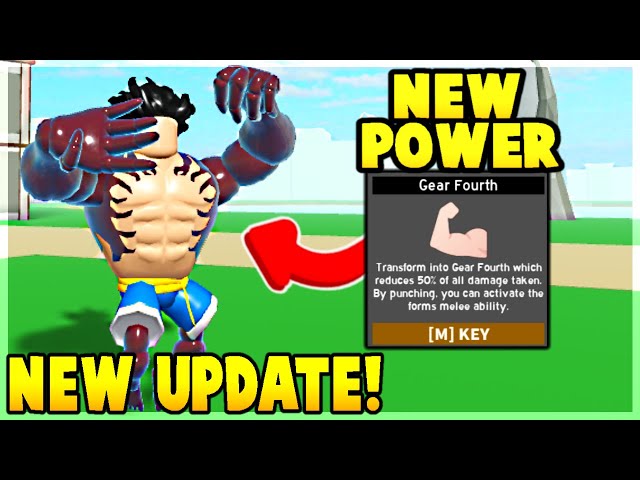 New Gear Fourth Power New Kagune And More In Anime Fighting Simulator Roblox New Update دیدئو Dideo