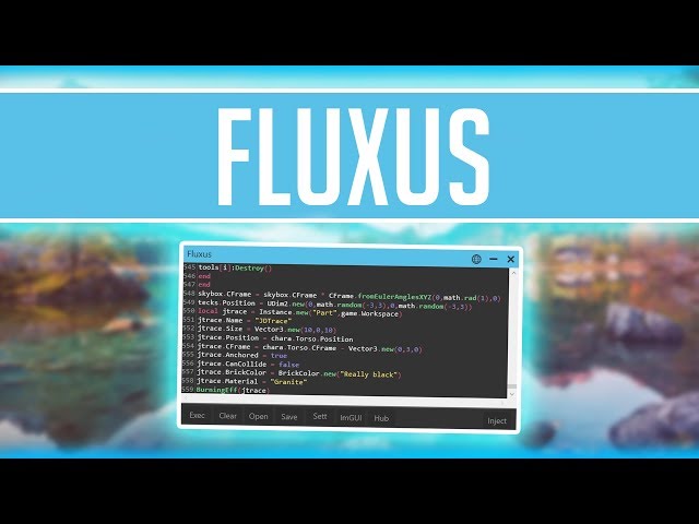 Fluxus Insane Roblox Exploit Super Op Script Executor Best Free Exploit دیدئو Dideo - roblox infinite yield script how to get robux very fast
