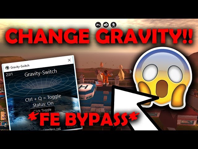 Fe Bypass New Hack Gravity Switch Working Change Gravity Of Any Game Fly Space Hack دیدئو Dideo - roblox fe noclip script roblox free without sign in