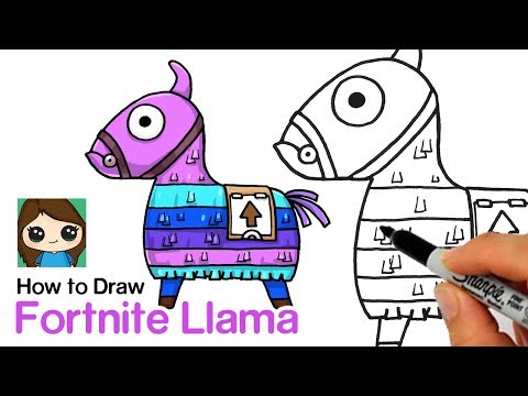 How To Draw A Fortnite Llama Ø¯ÛŒØ¯Ø¦Ùˆ Dideo