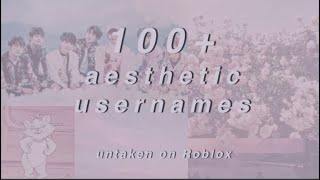 Aesthetic Roblox Usernames Ideas