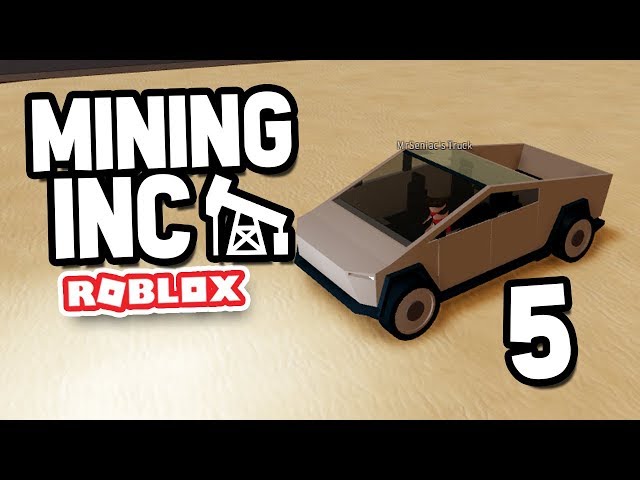 Fully Upgraded Tesla Cybertruck Roblox Mining Inc Remastered 5 دیدئو Dideo