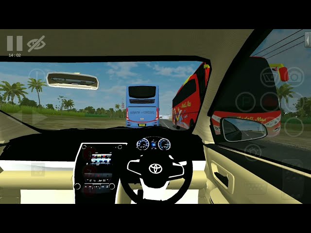 Bussid Cardriving Bus Simulator Indonesia Game In Toyota Vios Car Mod دیدئو Dideo