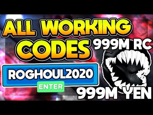 All New Op Working Codes In Ro Ghoul 2020 Roblox Ro Ghoul