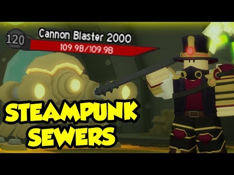 New Steampunk Sewers Dungeon Items New Loadout Roblox